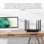 ED128 6 Antennas SIM Card Eurasia Version 4G LTE 300Mbps Wireless WiFi Home Office Router - Image 7