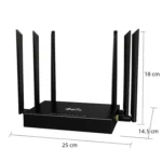 ED128 6 Antennas SIM Card Eurasia Version 4G LTE 300Mbps Wireless WiFi Home Office Router - Image 9