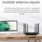 ED128-L 300Mbps Wireless WiFi Home Office SIM Card American Version 4G LTE Industrial Router - Image 8