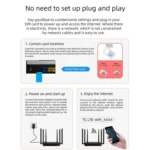 ED128-L 300Mbps Wireless WiFi Home Office SIM Card American Version 4G LTE Industrial Router - Image 10