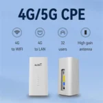 CPF101-E8 Home Office SIM Card Mobile WiFi Hotspot 3 LAN Ports Eurasian Version 4G LTE Router - Image 3