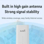 CPF101-E8 Home Office SIM Card Mobile WiFi Hotspot 3 LAN Ports Eurasian Version 4G LTE Router - Image 6