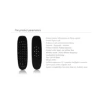 C120 2.4G Mini Keyboard Wireless Remote Mouse with 3-Gyro & 3-Gravity Sensor for PC / HTPC / IPTV / Smart TV and Android TV Box etc - Image 11