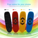 C120 2.4G Mini Keyboard Wireless Remote Mouse with 3-Gyro & 3-Gravity Sensor for PC / HTPC / IPTV / Smart TV and Android TV Box etc - Image 4