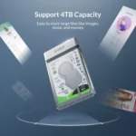 ORICO 2129U3 2.5 inch Transparent USB 3.0 Hard Drive Enclosure - Image 9