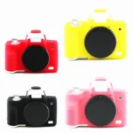 Richwell Silicone Armor Skin Case Body Cover Protector for Canon EOS M50 Body Digital Camera - Image 7