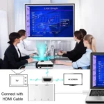 USB C to HDMI VGA USB Hub Adapter 5 in 1 USB 3.1 Converter for Laptop for MacBook,ChromeBook Pixel,Huawei MateBook - Image 5