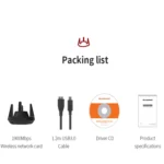 Comfast CF-958AC High Power PA Wifi Adapter 1900Mbps Gigabit E-Sports Network Card 2.4Ghz+5.8Ghz USB 3.0 PC Lan Dongle Receiver - Image 20