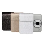 Richwell Brushed Camera Case PU Leather Case for Fujifilm Instax Mini Liplay Instant Camera - Image 7