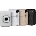 Richwell Brushed Camera Case PU Leather Case for Fujifilm Instax Mini Liplay Instant Camera - Image 8