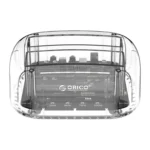 ORICO 6239U3 3.5/2.5inch 2 Bay Transparent USB3.0 Ordinary Reading & Writing Hard Drive Dock