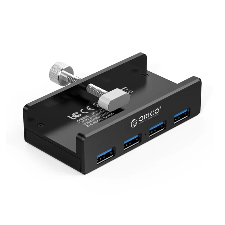 ORICO MH4PU-P Aluminum Alloy 4 Port USB3.0 Clip-type HUB
