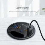 ORICO DESK-2U1C Desktop Power Grommet Multi-Function HUB - Image 8