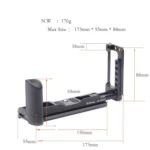 Vertical Shoot Quick Release L Plate Bracket Base Holder for FUJIFILM X Pro 3 - Image 2