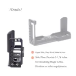 Vertical Shoot Quick Release L Plate Bracket Base Holder for FUJIFILM X Pro 3 - Image 6