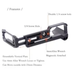 Vertical Shoot Quick Release L Plate Bracket Base Holder for FUJIFILM X Pro 3 - Image 7