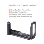 Vertical Shoot Quick Release L Plate Bracket Base Holder for FUJIFILM X Pro 3 - Image 8