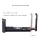 Vertical Shoot Quick Release L Plate Bracket Base Holder for FUJIFILM X Pro 3 - Image 9