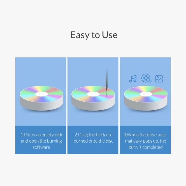 SYA008657_5.webp ORICO XD007 USB3.0 External CD Driver - Image 6