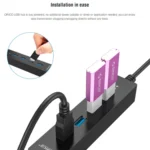 ORICO W8PH4-U3 4 Ports USB 3.0 HUB - Image 7