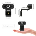 Full HD 1080P Web Camera With Noise Cancellation Microphone Skype Streaming Live Camera for Computer Android TV - Image 8