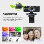 Gsou B18S HD Webcam Built-in Microphone Smart Web Camera USB Streaming Live Camera With Noise Cancellation - Image 13