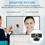 Gsou B18S HD Webcam Built-in Microphone Smart Web Camera USB Streaming Live Camera With Noise Cancellation - Image 9