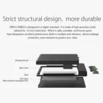 ORICO 2588US3-V1 2.5 inch USB3.0 Hard Drive Enclosure - Image 7