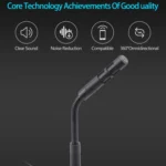 Mini Microphone Micro Voice Changer USB Gaming Condenser Microphone for Computer - Image 7