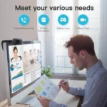 HD 1080P Megapixels USB Webcam Camera CMOS Sensor with MIC for Computer PC Laptops - Image 14