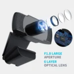 HD 1080P Megapixels USB Webcam Camera CMOS Sensor with MIC for Computer PC Laptops - Image 4