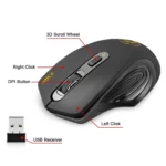 iMICE 2.4GHz 2000DPI Adjustable USB 3.0 Receiver Optical Computer Mouse - Image 2