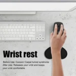 Comfort 3D Wrist Rest Silica Gel Hand Pillow Memory Cotton Mouse Pad - Image 6