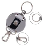 Resilience Steel Wire Rope Elastic Sporty Retractable Anti Lost Keychain - Image 4