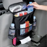 Multifunction Oxford Waterproof Baby Feeding Bottle Cover Thermal Bag Tissue Box Storage Hanging Car Seat Organizer Mum Bag