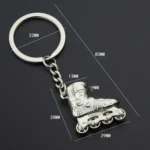 Creative Simulation Skates Keychain Personalized Pendant Gift - Image 3