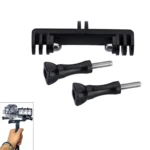 Double Bracket with Screw Mount Adapter for GoPro Hero11 Black / HERO10 Black /9 Black /8 Black /7 /6 /5 /5 Session /4 Session /4 /3+ /3 /2 /1, DJI Osmo Action and Other Action Cameras - Image 2