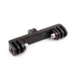 Double Bracket with Screw Mount Adapter for GoPro Hero11 Black / HERO10 Black /9 Black /8 Black /7 /6 /5 /5 Session /4 Session /4 /3+ /3 /2 /1, DJI Osmo Action and Other Action Cameras - Image 5