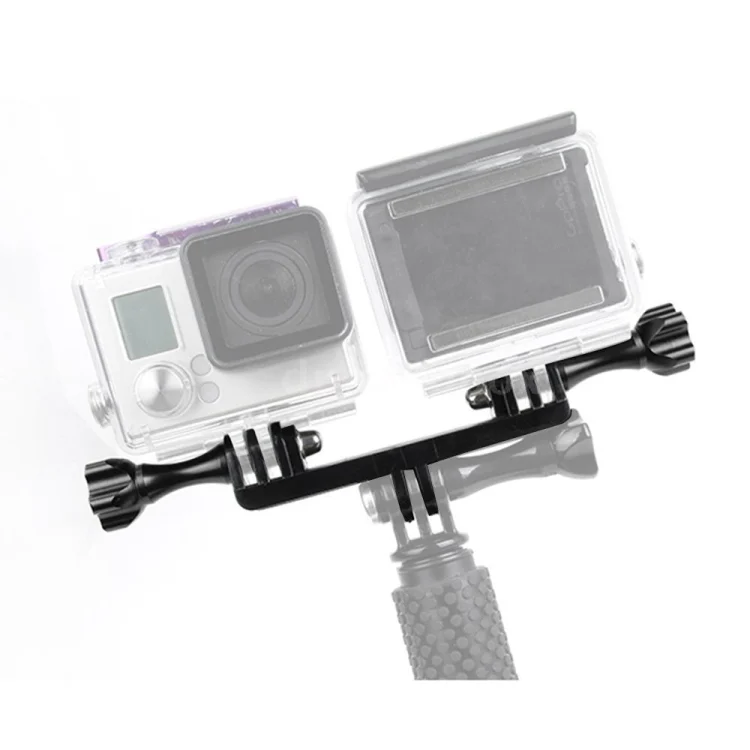 TBD01371193_5.webp Double Bracket with Screw Mount Adapter for GoPro Hero11 Black / HERO10 Black /9 Black /8 Black /7 /6 /5 /5 Session /4 Session /4 /3+ /3 /2 /1, DJI Osmo Action and Other Action Cameras - Image 6