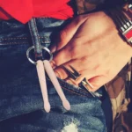 Mini Drumsticks Keychain Beech Drum Sticks Percussion Music Gift - Image 4