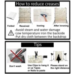 2.1m x 1.5m Flower Wall Simulation Rose Wedding Party Arrangement 3D Photography Background Cloth - Image 3