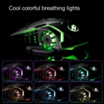 WARWOLF Q8 Wireless Rechargeable Mouse Glowing Gaming Mouse - Image 4