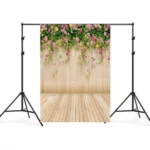 1.5m x 2.1m Simulation Wood Plank Flower Wall Photo Props Photography Background Cloth - Image 2