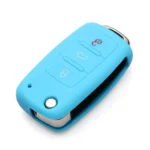 2 PCS Silicone Car Key Cover Case for Volkswagen Golf