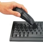 Mini USB Desktop Table Keyboard Vacuum Cleaner with Brushes - Image 2