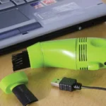 Mini USB Desktop Table Keyboard Vacuum Cleaner with Brushes - Image 8