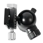 BEXIN 720 Degree Rotation Panoramic Aluminum Alloy Tripod Ball Head with Quick Release Plate - Image 4