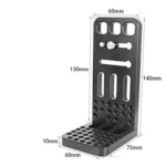 BEXIN L130A Vertical Shoot Quick Release L Plate Bracket 1/4 inch Screw Holes Base Holder - Image 4