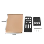 BEXIN L130A Vertical Shoot Quick Release L Plate Bracket 1/4 inch Screw Holes Base Holder - Image 5