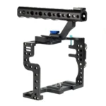 Camera Metal Video Cage Handle Stabilizer for Panasonic LUMIX GH3/GH4